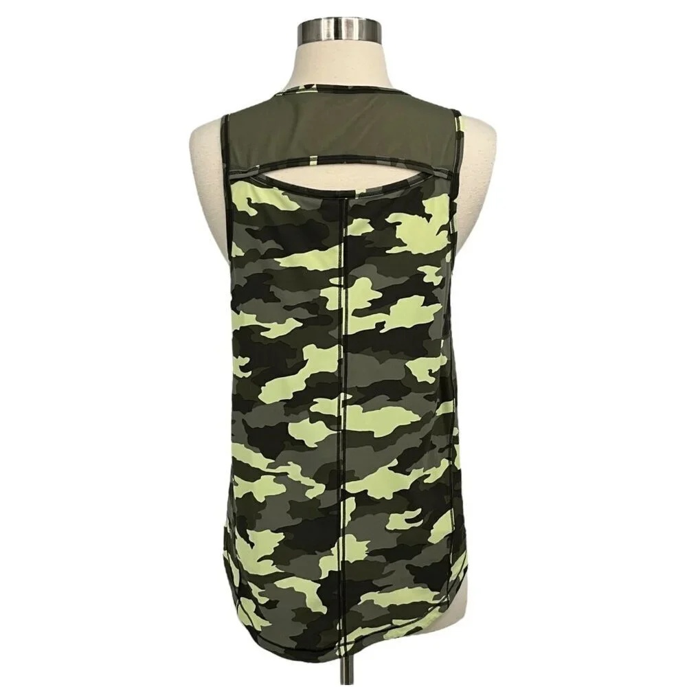 Lululemon Sculpt Tank Heritage 365 Camo Crispin Green Multi Medium Olive Size 6? - Picture 4 of 6